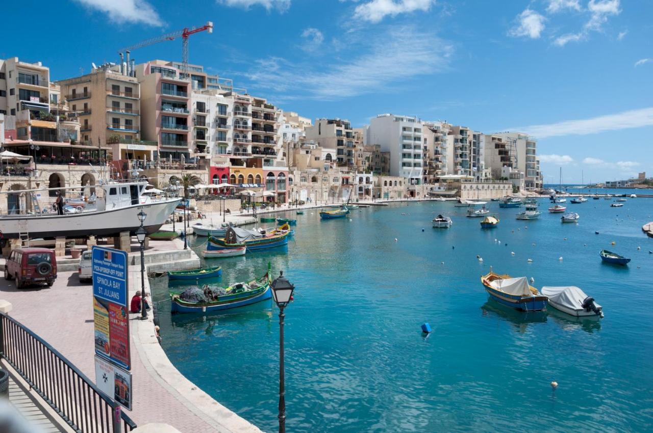 Modern Apartment Steps From Balluta Bay Sliema Zewnętrze zdjęcie